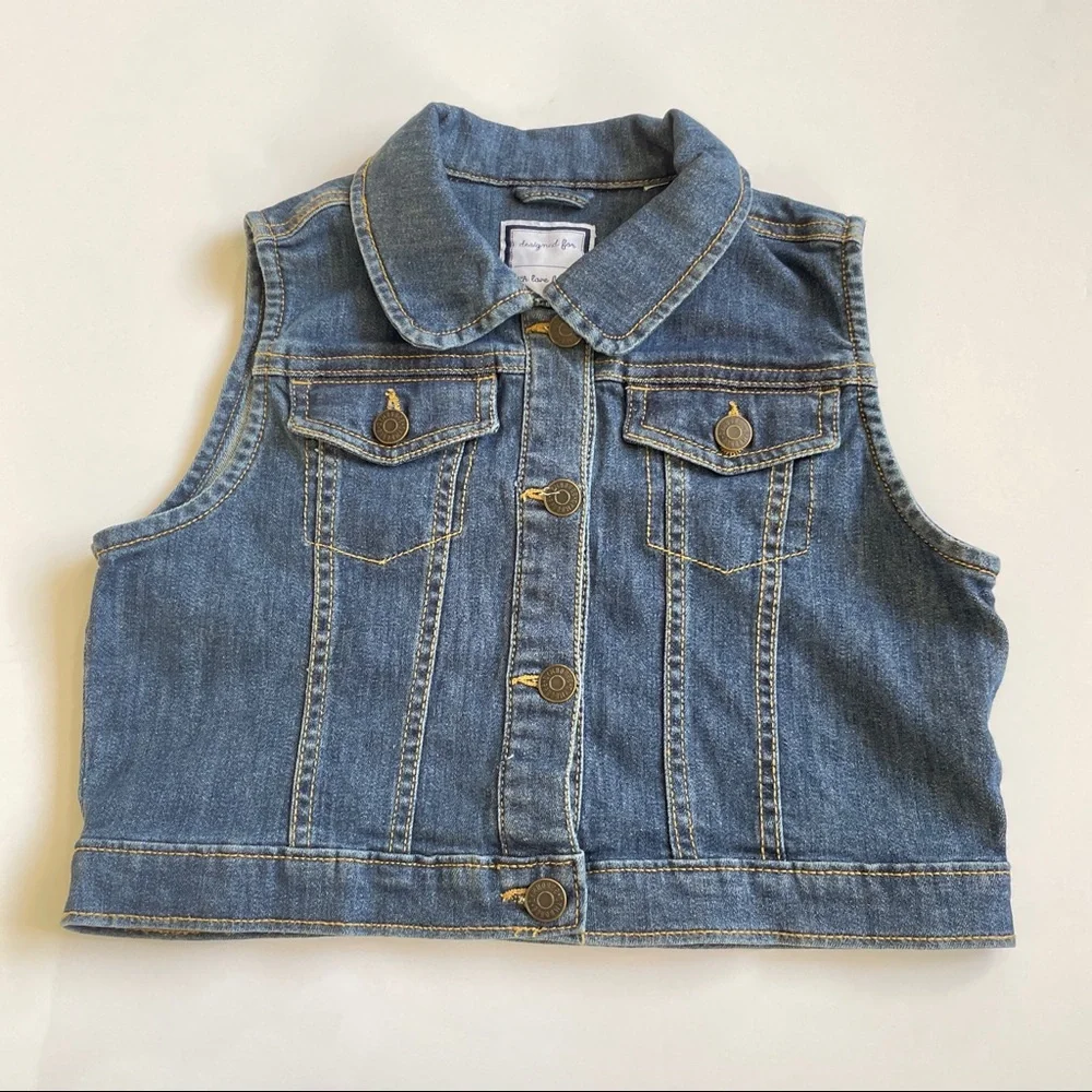 Gymboree denim vest